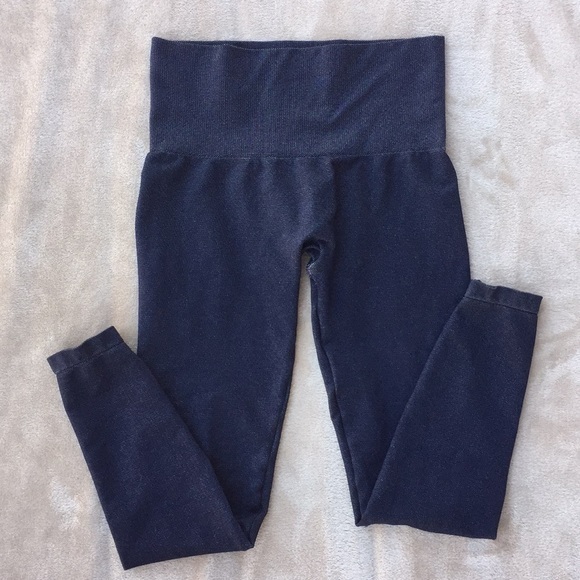 Assets By Spanx Pants - ASSETS by SPANX Denim Look Seamless Leggin…